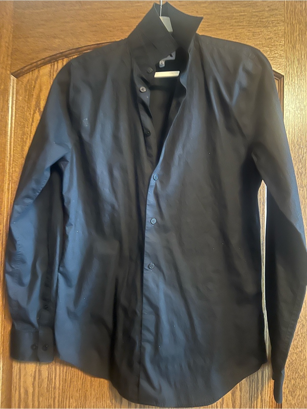 Express Black Men's Button-Up Shirt Jacket